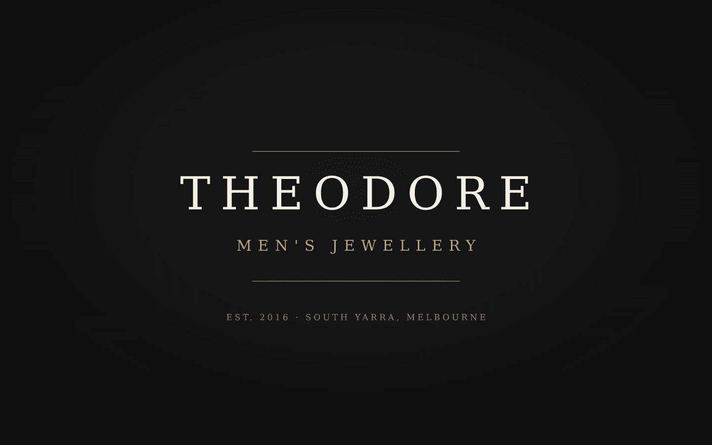 Theodore Men's Jewellery website